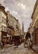 Alfred Sisley La Grande-Rue,Argenteuil oil painting on canvas